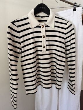 Massimo Dutti Classic Striped Polo